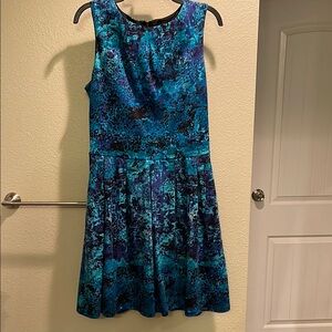 BOGO- Mossimo Blue and Green Midi Dress